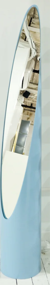 Lipstick Mirror | Light Blue