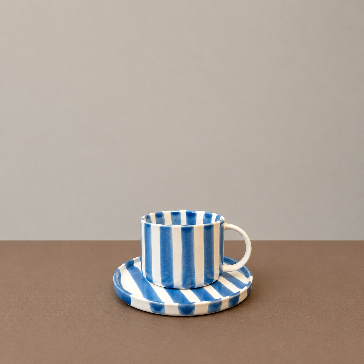 Monica Cup & Saucer | Blue