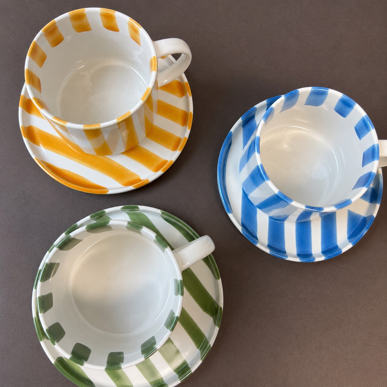 Monica Cup & Saucer | Yellow