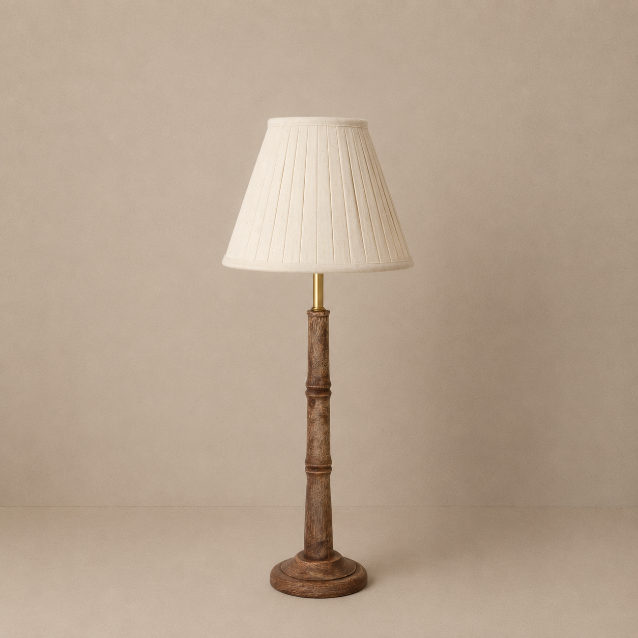 Small Wooden Table Lamp