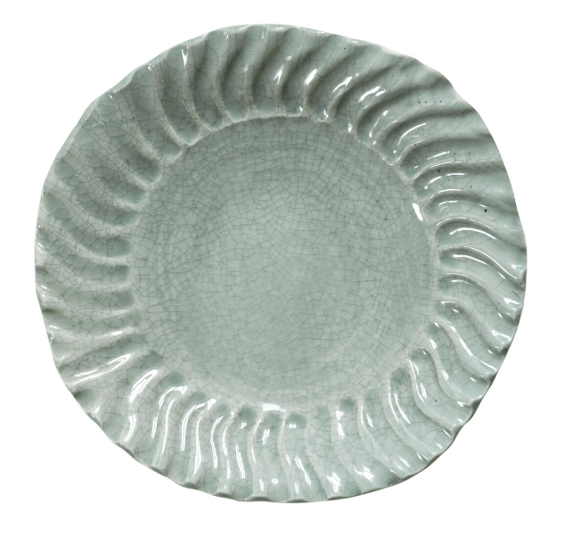 Dashi Celadon | Deep Plate